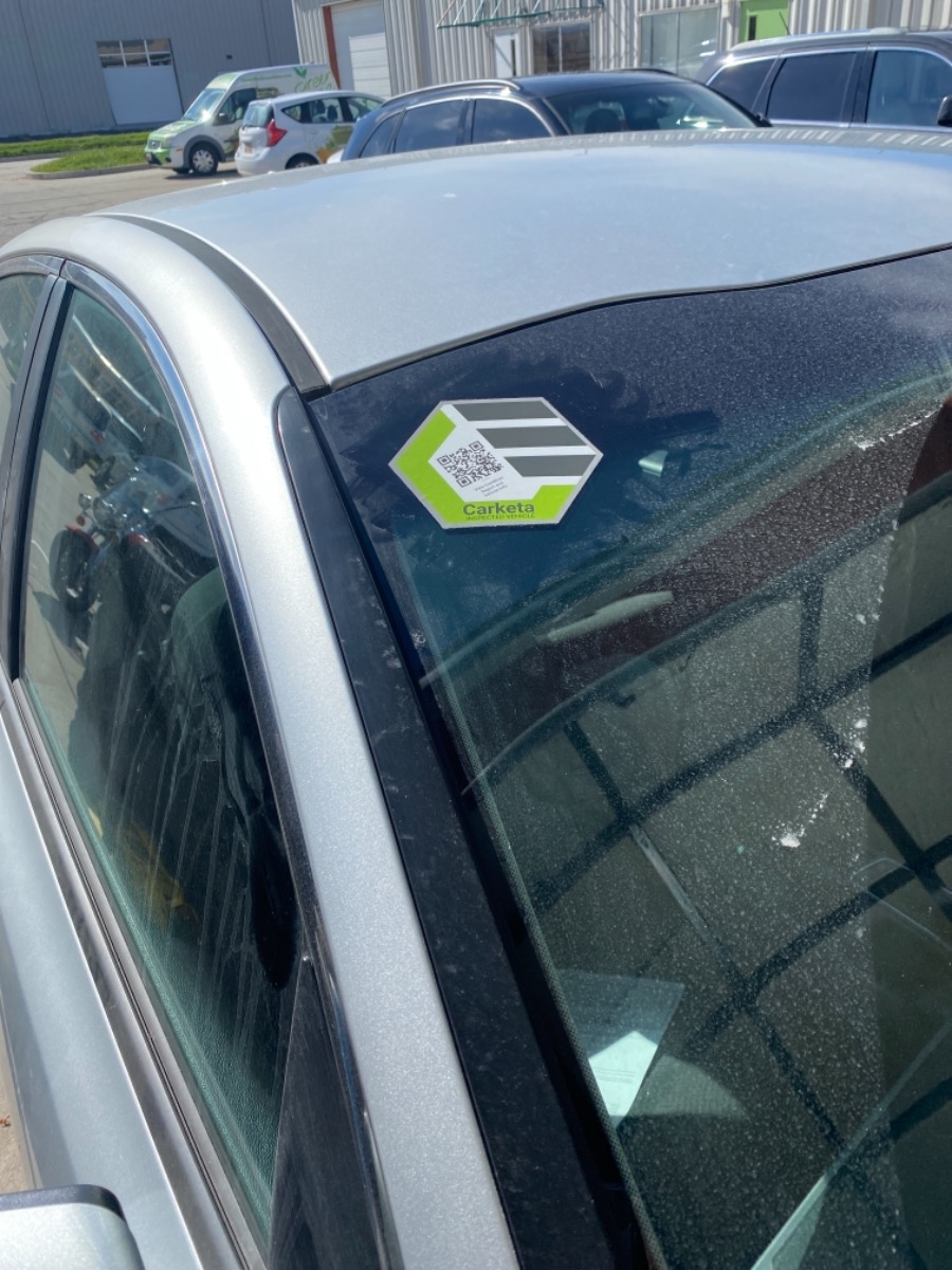 Sticker On Car